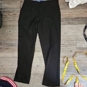 Izod Black Dress Pants Classic Style. Boys Size 16 husky